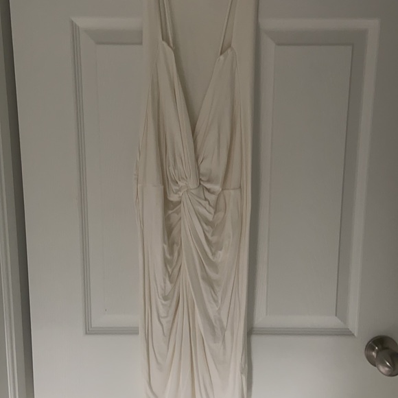 COPY - Rouged low back midi dress - Picture 7 of 7